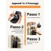 ISEYOU Key Box, Cassetta Chiavi con Codice Ripristinabile con Gancio, Locker Chiavi Combinazione a 12 Cifre da Esterno, Grande Capacità & Resistente alle Intemperie per Ufficio, Garage, Appartamento