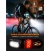 ISEYOU Ultra-Slim Luci Bicicletta Led, Ricaricabili USB-C Luci Bici, 5+6 Modalità di Illuminazione & Impermeabili IP65, Super Luminosi Set Luce Bicicletta Anteriori e Posteriori per Ciclismo Notturno