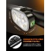 ISEYOU Ultra-Slim Luci Bicicletta Led, Ricaricabili USB-C Luci Bici, 5+6 Modalità di Illuminazione & Impermeabili IP65, Super Luminosi Set Luce Bicicletta Anteriori e Posteriori per Ciclismo Notturno