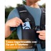 ISEYOU Gilet Running Super Leggero, Gilet da Corsa Riflettente Traspirante per Uomini e Donne, Tasche Multiple, Cintura Regolabile Running Vest per Ciclismo Escursionismo Trekking Trail-L