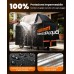 ISEYOU Copertura Barbecue da Esterno, 147 x 61 x 117cm, Telo Copri Barbecue 600D Oxford, Impermeabile, Antivento, Antistrappo, Anti-UV & Antiscolorimento, Copri BBQ per Weber/Campingaz/Napoleon ISEYOU Copertura Barbecue da Esterno, 147 x 61 x 117cm, Telo Copri Barbecue 600D Oxford, Impermeabile, Antivento, Antistrappo, Anti-UV & Antiscolorimento, Copri BBQ per Weber/Campingaz/Napoleon