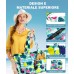 ISEYOU Borsa Mare Grande XXL Famiglia, Borsa Spiaggia Leggera e Pieghevole, Chiusura Zip e Impermeabile,  Multitasche ad Ampia Capacità Borsello Tracolla Donna per Shopping, Viaggio, Campeggio