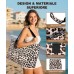 ISEYOU Borsa Mare Grande XXL Famiglia, Borsa Spiaggia con Chiusura Zip e Impermeabile, Leggera e Pieghevole, Multitasche ad Ampia Capacità Borsello Tracolla Donna per Shopping, Viaggio, Campeggio-Leopardo