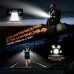 ISEYOU Luce Running 800LM, 6 Modalità Luce per Corsa Notturna con Regolabile di 45°, Ricaricabile Impermeabile IPX5 Luci Running Pettorale, Autonomia 4-25 Ore per Camminata Notturna/Ciclismo/Jogging